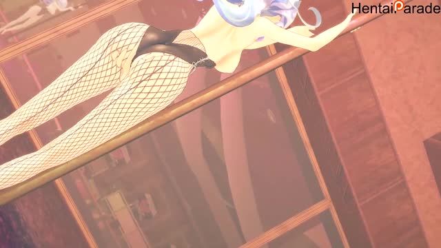 Hentai Furina Pole Dance MMD Genshin Impact Uncensored